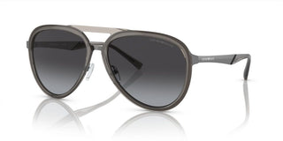 Emporio Armani EA 2145 men Grey Squared Sunglasses