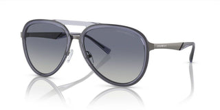 Emporio Armani EA 2145 men Grey Squared Sunglasses