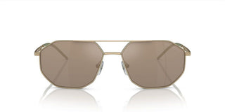 Emporio Armani EA 2147 men Gold Squared Sunglasses