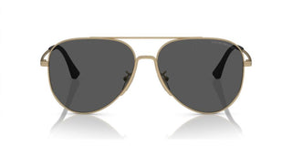 Emporio Armani EA 2149D men Gold Pilot Sunglasses