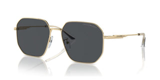 Emporio Armani EA 2154D men Gold Pilot Sunglasses