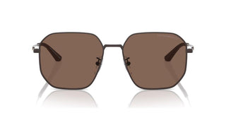 Emporio Armani EA 2154D men Brown Pilot Sunglasses