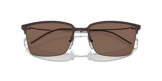 Emporio Armani EA 2155 men Brown Squared Sunglasses