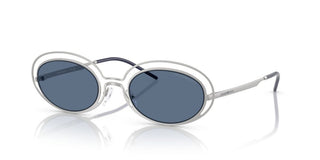 Emporio Armani Ea 2160 Women Transparent Oval Sunglasses