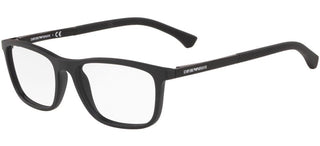 Emporio Armani EA 3069 men Black Geometric Eyeglasses