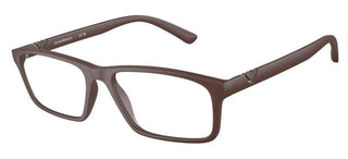 Emporio Armani EA 3213 men Brown Geometric Eyeglasses