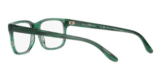 Emporio Armani EA 3218 men Green Geometric Eyeglasses