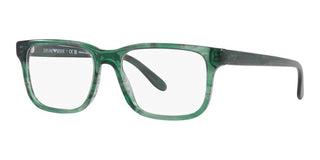 Emporio Armani EA 3218 men Green Geometric Eyeglasses