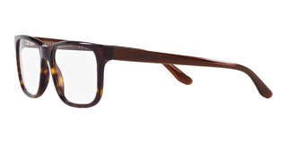 Emporio Armani EA 3218 men Havana Geometric Eyeglasses