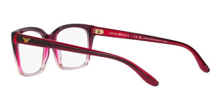 Emporio Armani EA 3219 women Red Geometric Eyeglasses