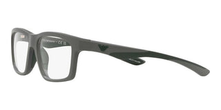 Emporio Armani EA 3220U men Grey Geometric Eyeglasses