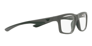 Emporio Armani EA 3220U men Grey Geometric Eyeglasses