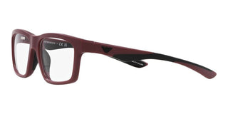 Emporio Armani EA 3220U men Red Geometric Eyeglasses