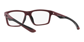 Emporio Armani EA 3220U men Red Geometric Eyeglasses