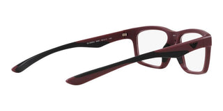 Emporio Armani EA 3220U men Red Geometric Eyeglasses