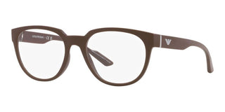 Emporio Armani EA 3224 men Brown Squared Eyeglasses