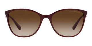 Emporio Armani Ea 4073 Women Brown Cat Eye Sunglasses