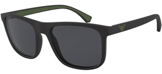 Emporio Armani EA 4129 men Black Geometric Sunglasses