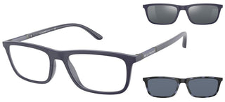 Emporio Armani EA 4160 men Blue Geometric Eyeglasses