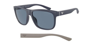 Emporio Armani EA 4182U men Blue Squared Sunglasses