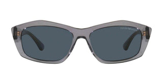 Emporio Armani EA 4187 women Grey Geometric Sunglasses