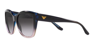 Emporio Armani EA 4198 women Blue Squared Sunglasses