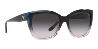 Emporio Armani EA 4198 women Blue Squared Sunglasses