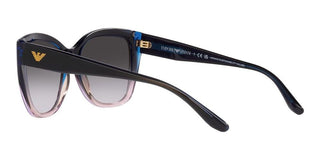 Emporio Armani EA 4198 women Blue Squared Sunglasses