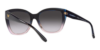 Emporio Armani EA 4198 women Blue Squared Sunglasses