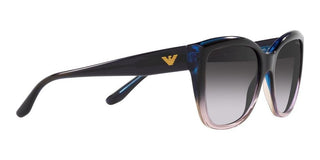 Emporio Armani EA 4198 women Blue Squared Sunglasses