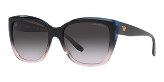 Emporio Armani EA 4198 women Blue Squared Sunglasses