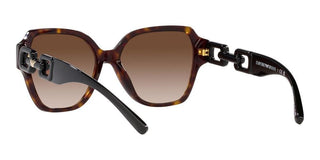 Emporio Armani EA 4202 women Havana Squared Sunglasses