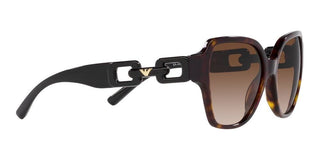 Emporio Armani EA 4202 women Havana Squared Sunglasses