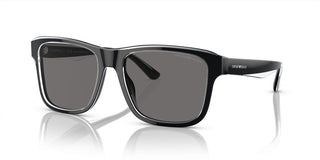 Emporio Armani EA 4208 men Black Squared Sunglasses