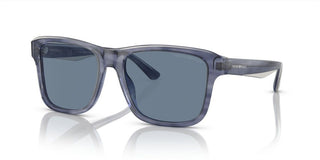 Emporio Armani EA 4208 men Blue Squared Sunglasses