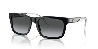 Emporio Armani EA 4224 men Black Rectangle Sunglasses