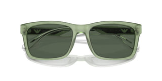 Emporio Armani EA 4224 men Green Rectangle Sunglasses