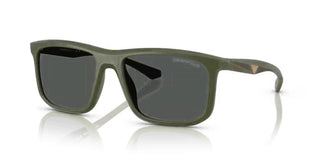 Emporio Armani EA 4234U men Green Visor Sunglasses