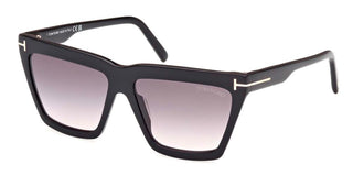 Tom Ford EDEN FT 1110 women Black Geometric Sunglasses