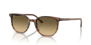 Ray-Ban ELLIOT RB 2197 unisex Brown Geometric Sunglasses