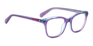 Kate Spade ELODIE unisex Violet Geometric Eyeglasses