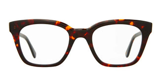 Garrett Leight EL REY unisex Brown Geometric Eyeglasses