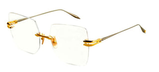 Dita EMBRA unisex Gold Geometric Eyeglasses