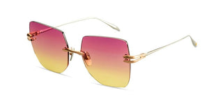 Dita EMBRA unisex Rose gold Squared Sunglasses