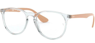 Ray-Ban ERIKA RX 7046 unisex Transparent Round Eyeglasses