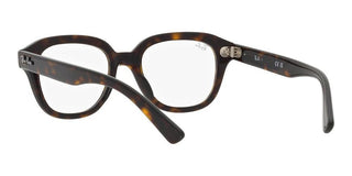 Ray-Ban ERIK RX 7215 unisex Brown Geometric Eyeglasses