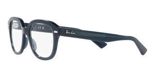 Ray-Ban ERIK RX 7215 unisex Blue Geometric Eyeglasses