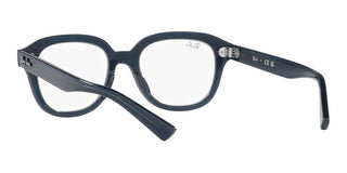 Ray-Ban ERIK RX 7215 unisex Blue Geometric Eyeglasses