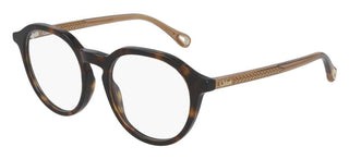 Chloé ESTHER CH0012O women Havana Round Eyeglasses