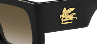 Etro ETROSCREEN unisex Black Squared Sunglasses